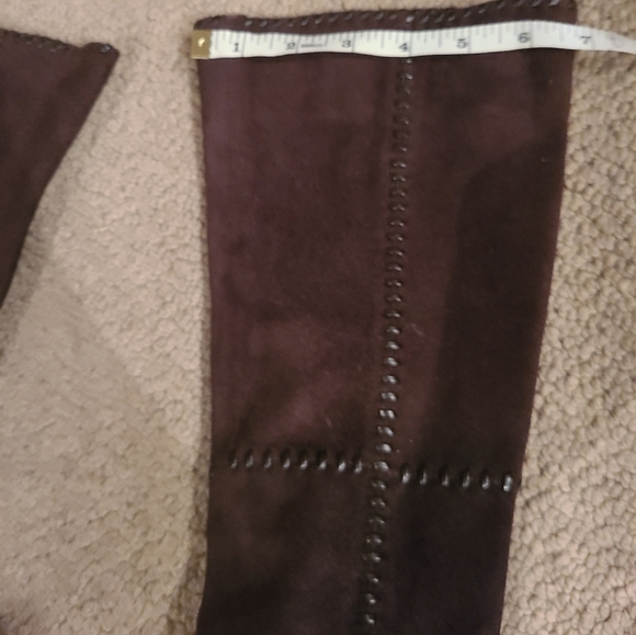 7.5  BCBGirls Y2K Brown knee high boots - Picture 5 of 14